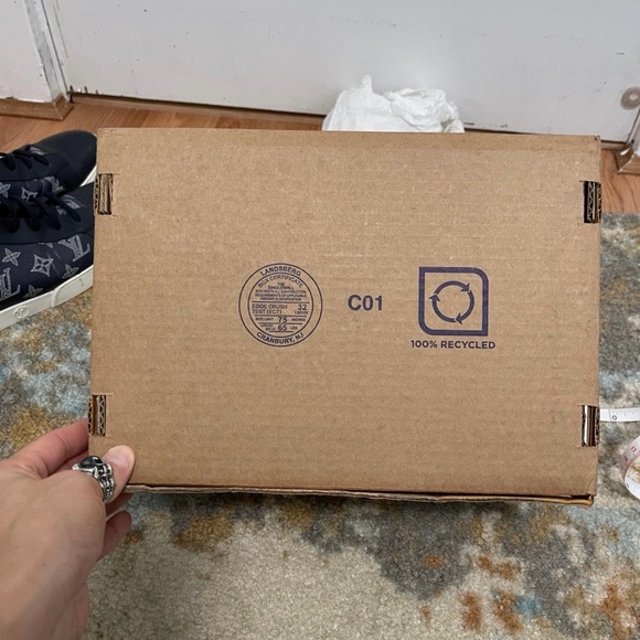 EUC Size Small Louis Vuitton Signature Paper Packaging Box 12”X 8.75” X 6” - Picture 4 of 7